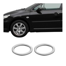 Blinkerrahmen Signalblende für Peugeot 107 206 307 407 1007 Partner Chrom