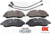 NK 222582 Bremsbelagsatz FüR Scheibenbremse Bremsbelagsatz BremsbeläGe