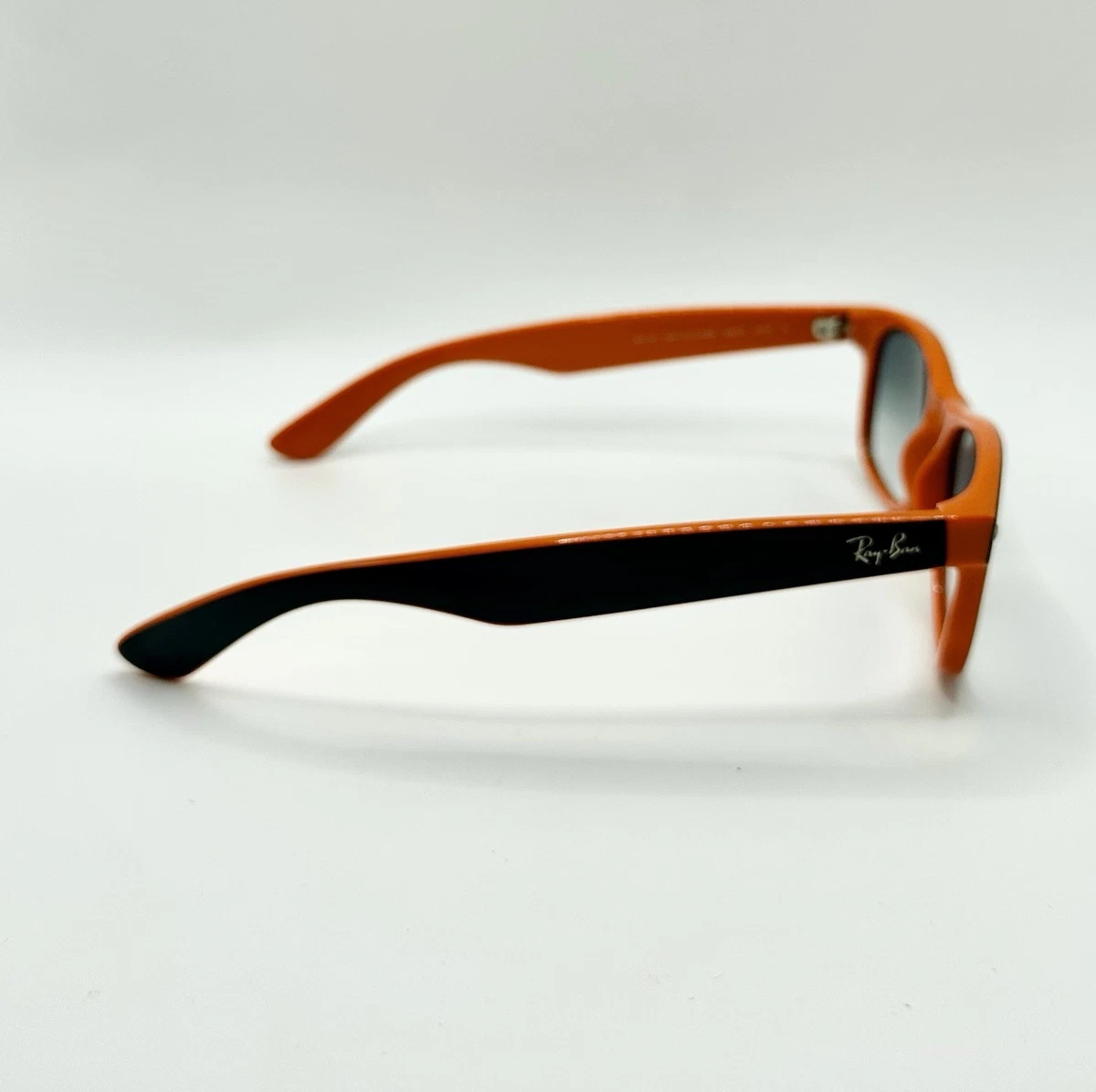 Ray Ban RB2132 NEW WAYFARER - Orange / Blau - Größe 52/18 - Inklusive Etui