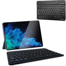 Ultra-Slim Bluetooth Keyboard for ipad, Rechargeable Portable Wireless...