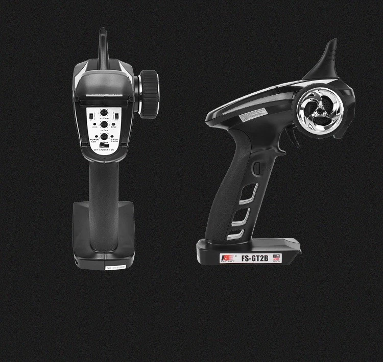 FS-GT2B 2.4Ghz 3CH Remote Radio Senden Empfangen 2 in 1 Combo für RC Cars Boote - Bild 4 von 4