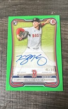 2026 NEW Bowman Baseball - Rookie AUTO - Connelly Early /99 Boston Red Sox GREEN