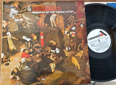 Members of the VIENNA OCTET  DVORAK sextet op.48  quintet op.97   DECCA  SDD 315
