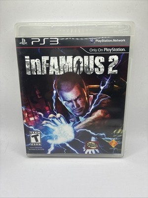 inFamous 2 (Sony PlayStation 3, 2011) PS3 Complete Tested And Working.