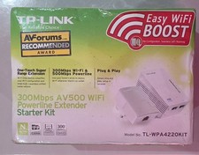 TP-Link AV500 WiFi Powerline Extender Starter Kit (Model: TL-WPA4220KIT)