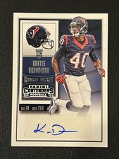 Kurtis Drummond 2015 Panini Contenders Rookie Ticket Auto 196 RC Texans