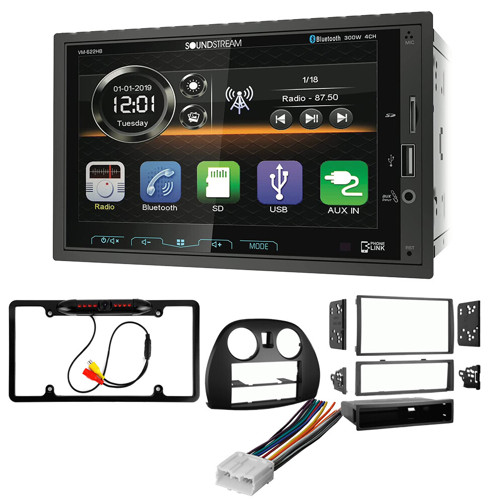 Car Radio Stereo Install Kit For 2006-2012 Mitsubishi Eclipse