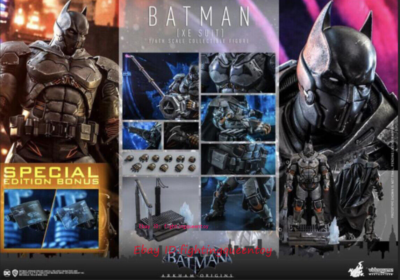 Hot Toys VGM52B BATMAN: ARKHAM ORIGINS 1/6 BATMAN XE SUIT Special