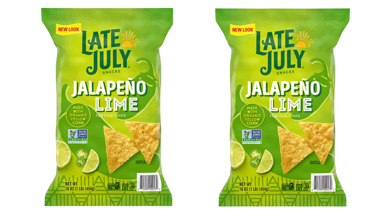 Late July Jalapeno Lime Tortilla Chips 16 Oz NO SHIP TO CA EBay Late july jalapeno lime tortilla chips 16 oz no ship to ca ebay