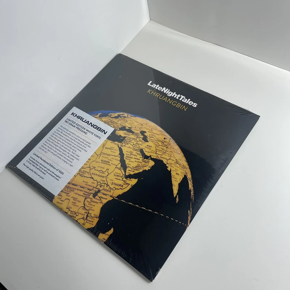 Khruangbin Late Night Tales White Vinyl Record 2 LP New Sealed Compilation - Image 4 of 4