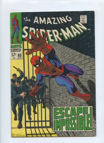 Amazing Spider-Man #65 1968 (VG/FN 5.0)(Name Written on 1st Page)