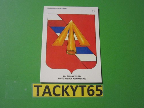 1991 TOPPS DESERT STORM SERIES 1 SINGLE STICKER(S) - Picture 8 of 22