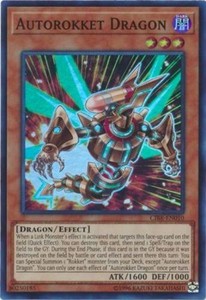 Autorokket Dragon - CIBR-EN010 - Super Rare - Unlimited Edition x3 - Near Mint