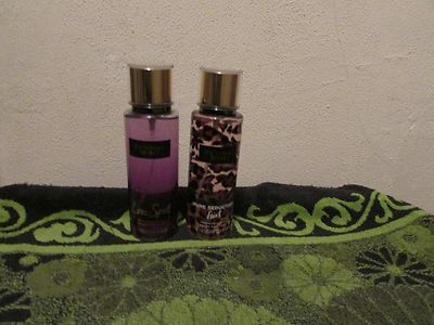 2 NEW 8.4 BOTTLES. VICTORIA'S SECRET BODY SPRAY. LOVE SPELL/ PURE SEDUCTION