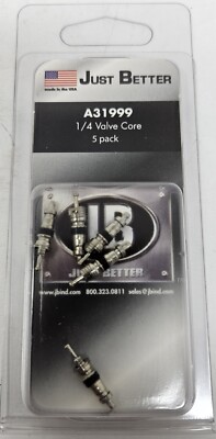 JB Industries A31999 Replacement Valve Core 1/4'' Qty 25