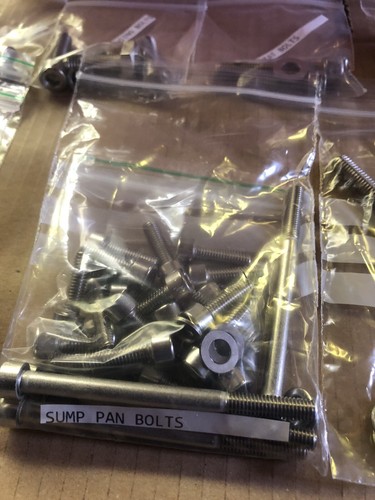 FORD COSWORTH YB STAINLESS ENGINE BOLT KIT 2WD SIERRA SAPPHIRE - Picture 5 of 16