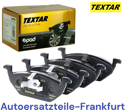 TEXTAR Bremsbeläge VORNE AUDI A1 A3 VW GOLF 4 PLUS JETTA POLO SEAT IBIZA SKODA