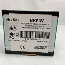 Panduit - NKFIW - NetKey F-Type Coupler Module C - Lot of 12 - NEW