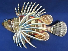 Lion Fish Tropical Reef 8" Wall Plaques Nautical Home Decor (A)