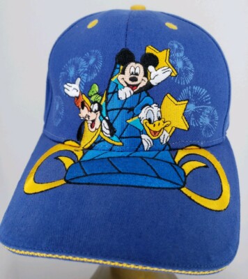 Walt Disney World Kids Baseball Hat MGM studios Mickey Mouse Donald Duck  Goofy