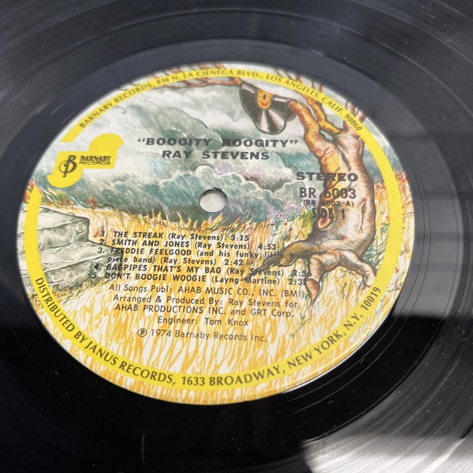 RAY STEVENS/WOOSH BR6003 1974 Vinyl Near Mint  - Image 4 of 4