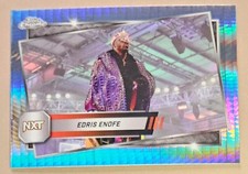 2025 Topps Chrome WWE Prism Refractor #94 Edris Enofe NXT