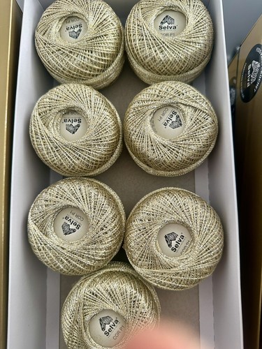 Decorative Metallic Thread. Made In Portugal .- Ball Of 25g - Picture 3 of 3