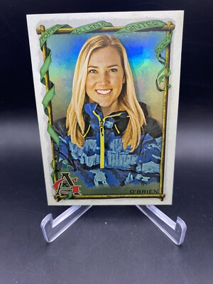 2023 Topps Allen & Ginter  #266 Nina O'Brien (RC) Hot Box Foil