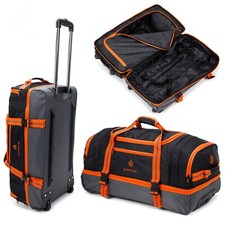 timberland twin mountain wheeled duffle