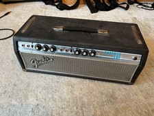 Original Vintage 1968 Fender Bassman Silverfa...