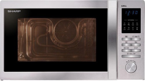 Sharp Forno a Microonde Combinato con Grill 25 Litri 900 Watt Inox R722STWE  | eBay