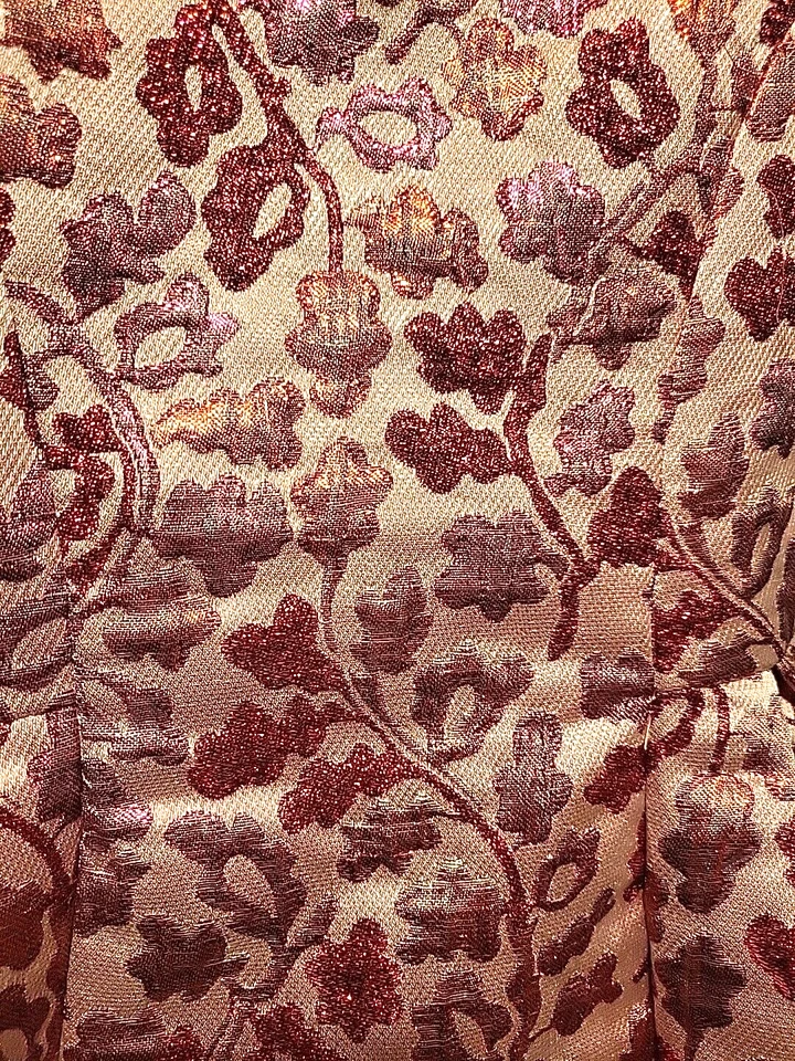 Детское место розовый металлический цветочный праздник платье размер 8 - Изображение 2 из 4