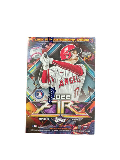 Topps 2022 Topps Fire Baseball Blaster Box - 7 Pack for sale