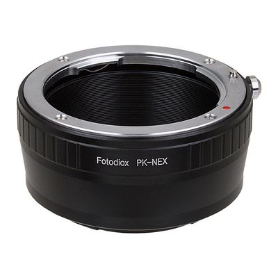 Fotodiox Adapter Pentax K Mount (PK) SLR Lens für Sony Alpha E-Mount Camera