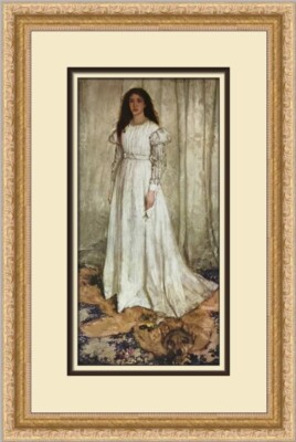 James Abbott Whistler Symphony In White No. 1 Custom Frame Print