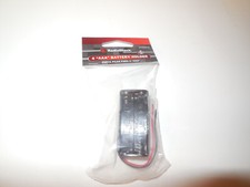 Radioshack 4X AAA Battery Holder Case Box Base 6V/5V Volt Mount Bare Wire Ends