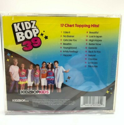 KIDZ BOP 39, New Music 888072077454| eBay