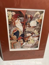Pocket Dragons Real Musgrave LE1500 Signed Printed Matted Computer Wizard RARE