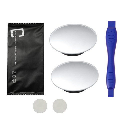 Mirror Set Clip-on Circular Convex Small 360 Wide Angle Rearview - Imagen 7 de 11