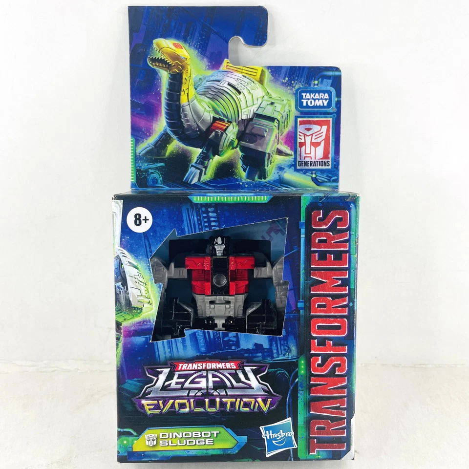 Juego de 4 figuras Transformers Legacy Evolution Dinobot Grimlock Sludge Slug Swoop Foto 3 de 4