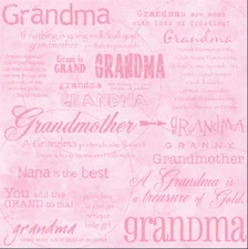 Grandma, family scrapbook paper - It Takes Two LS281