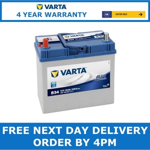 Аккумулятор varta b34