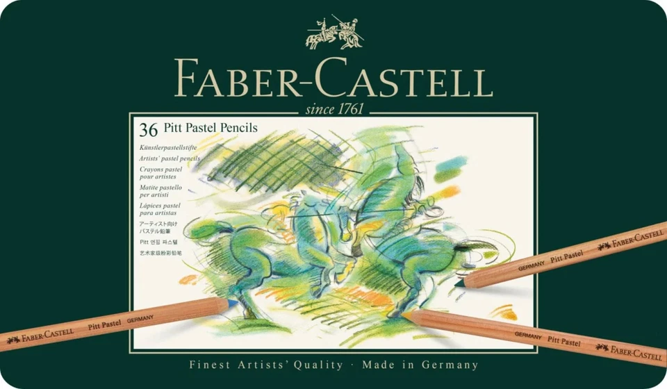 Faber-Castell Farbstifte Pitt Pastel, 36er Metalletui #W - Bild 1 von 1