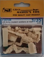 MW22 Cmk F35108 Us Army Modern Soldiers At Rest 1/35 Figure