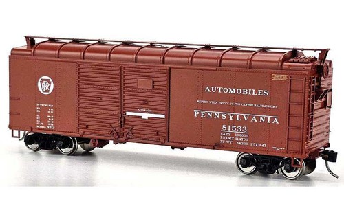 Coche caja techo redondo Bowser 43334 escala HO Pennsylvania X31 81533 | Zustand: New