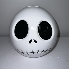 The Nightmare Before Christmas Jack Skellington Head Ceramic Coin Bank