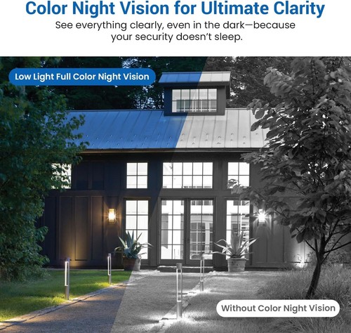 1080P Wireless Video Doorbell Camera, Chime, Night Vision, 2-Way Talk, AI Alerts - Picture 4 of 7