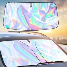 Foldable Car Windshield Sunshade 55x27.6 - Uv Block Visor Cover Protector Us Foldable Car Windshield Sunshade 55x27.6 - Uv Block Visor Cover Protector Us