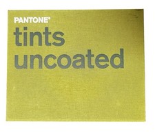 Vintage Pantone Tints Color Uncoated Binder Book COMPLETE