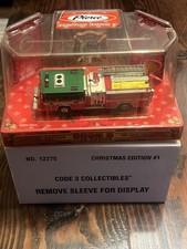 Code 3 1/64 Scale Pierce Christmas Edition #1...